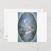 Der Triumph des Valors über die Zeit von Giovanni Postkarte (Vorne/Hinten)