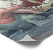 Der Triumph Galateas, 1512-14 Poster (Ecke)