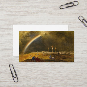 Der Triumph in Calvary, 1874 von George Inness Visitenkarte