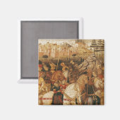 Der Triumph Julius Cäsars Magnet (Vorderseite/Rückseite)