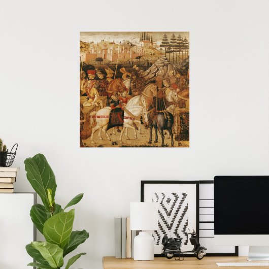 Der Triumph Julius Cäsars Poster (Heimbüro)