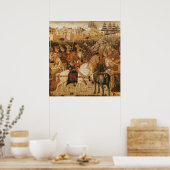 Der Triumph Julius Cäsars Poster (Küche)