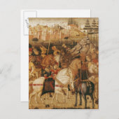 Der Triumph Julius Cäsars Postkarte (Vorne/Hinten)