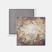 Der Triumph von Cupid über alle Götter, 1752 Magnet (Vorderseite/Rückseite)