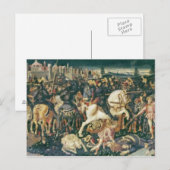 Der Triumph von David und Saul, c.1445-55 Postkarte (Vorne/Hinten)