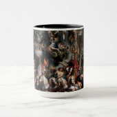 Der Triumph von Frederik Hendrik, Prinz von Orange Tasse (Zentrum)