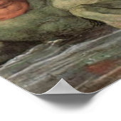 Der Triumph von Galatea Canvas Print Poster (Ecke)