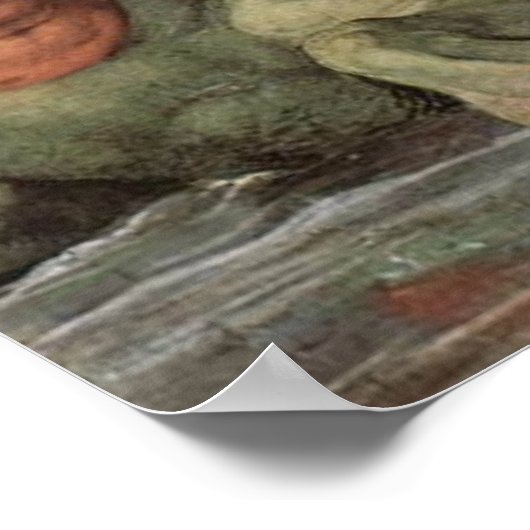 Der Triumph von Galatea Poster (Ecke)