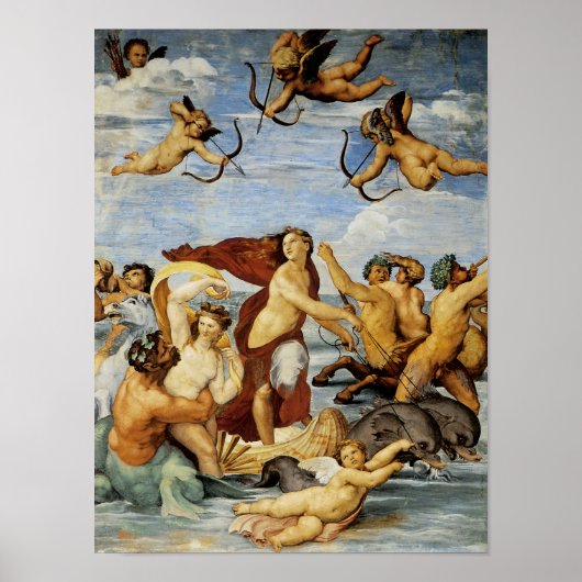 Der Triumph von Galatea Poster (Vorne)