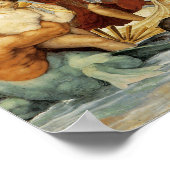 Der Triumph von Galatea Poster (Ecke)