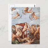Der Triumph von Galatea Postkarte (Vorne/Hinten)