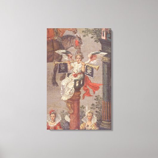 Der Triumph von Isabella Leinwanddruck (Vorderseite)