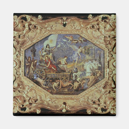 Der Triumph von Louis XIII über Feinde Magnet (Vorne)
