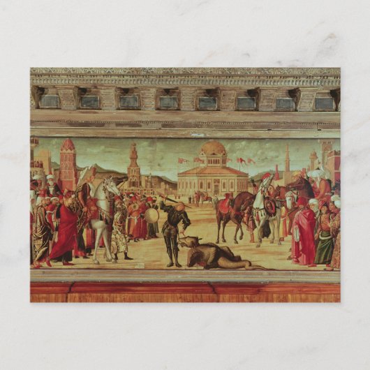 Der Triumph von St. George, 1501-7 Postkarte (Vorderseite)