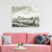 Der Triumph von Voltaire Leinwanddruck (Insitu (Wohnzimmer))