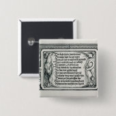 Der Triumphbogen Button (Vorne & Hinten)
