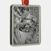 Der Triumphbogen des Kaisers Maximilian I Silbernes Ornament (Rechts)