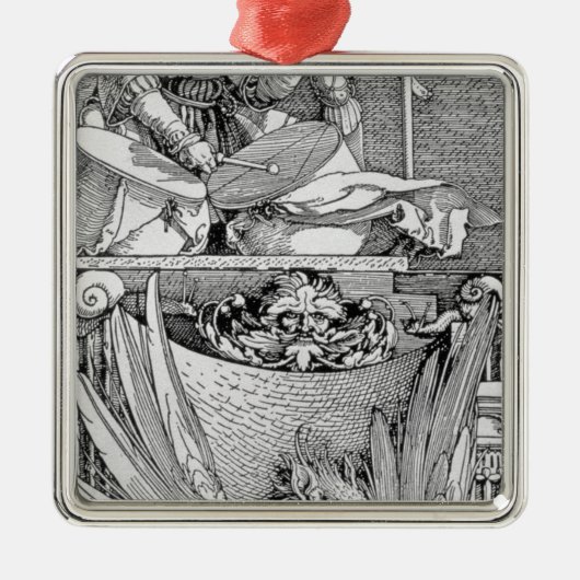 Der Triumphbogen des Kaisers Maximilian I Silbernes Ornament (Vorne)