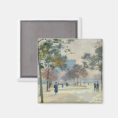 Der Triumphbogen im Herbst in Paris Magnet (Vorderseite/Rückseite)