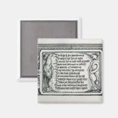 Der Triumphbogen Magnet (Vorderseite/Rückseite)