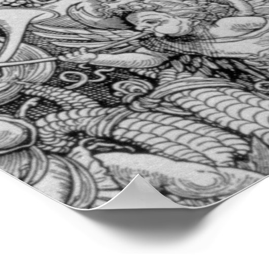 Der Triumphbogen Poster (Ecke)