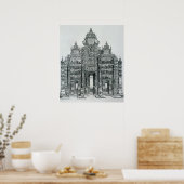 Der Triumphbogen Poster (Küche)