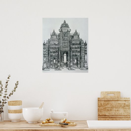 Der Triumphbogen Poster (Küche)