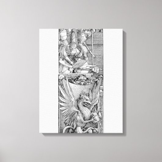 Der Triumphbogen von Kaiser Maximilian I Leinwanddruck (Vorderseite)