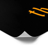 Der Troll hat es getan Poster (Ecke)