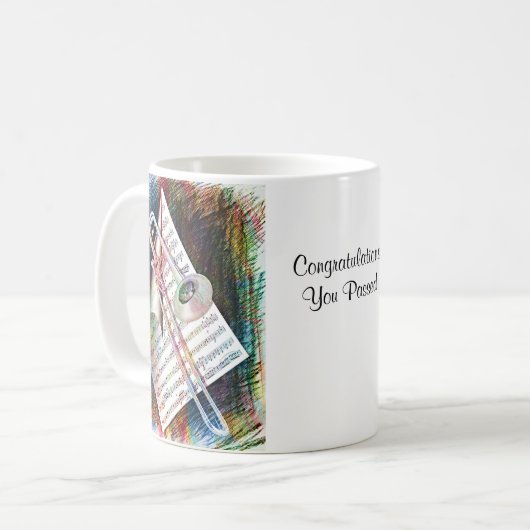Der Trombone Kaffeetasse (Vorderseite Links)