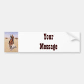 Der Trooper von Frederic Remington Autoaufkleber (Vorne)