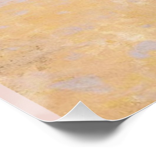 Der Trooper von Frederic Remington Poster (Ecke)