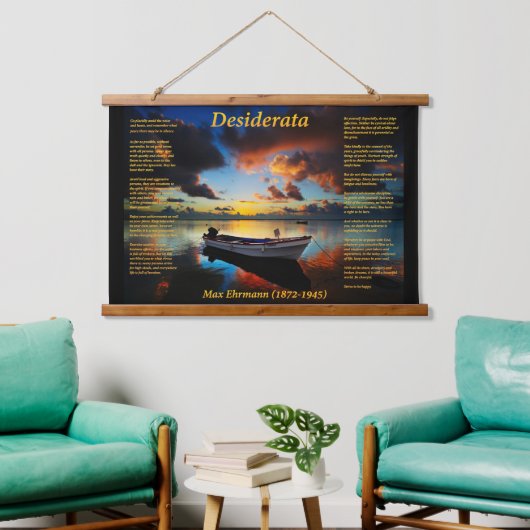 Der Tropensturm - schöner Schuss des Ozeans Wandteppich Mit Holzrahmen (Wohnzimmer)