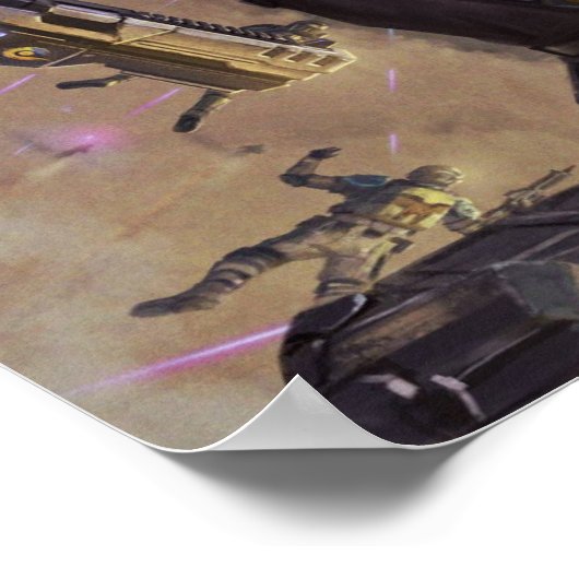 "Der Tropfen" Poster (Ecke)