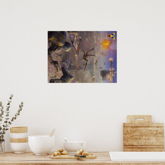 "Der Tropfen" Poster (Küche)