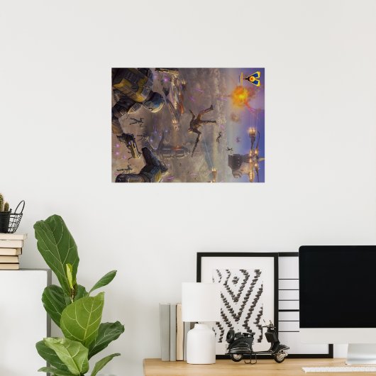 "Der Tropfen" Poster (Heimbüro)