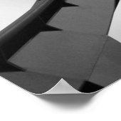 Der Tropfen Poster (Ecke)