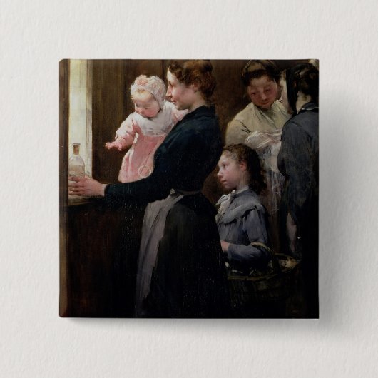 Der Tropfen von Milch Bellevilles: Doktor Variots Button (Vorderseite)