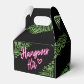 Der tropische Bach der Braut Grün und Rosa Geschenkschachtel (Vorderseite)