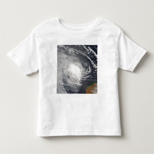Der tropische Cyclone Jacob nähert sich Australien Kleinkind T-shirt (Vorderseite)