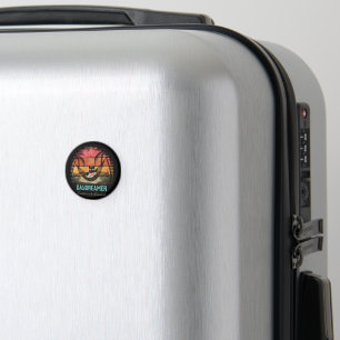 Der tropische Fluchtzirkel der Coolen Katze tagträ Magnet