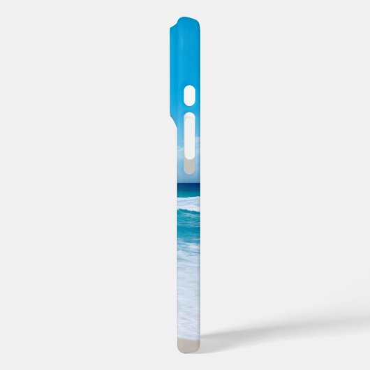 Der tropische Sandstrand Case-Mate iPhone Hülle (Rückseite / Links)