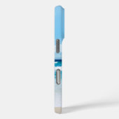 Der tropische Sandstrand Case-Mate iPhone Hülle (Rückseite / Rechts)