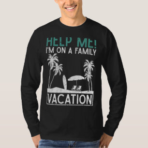 Der tropische Sommer hilft mir bei einem Familienu T-Shirt