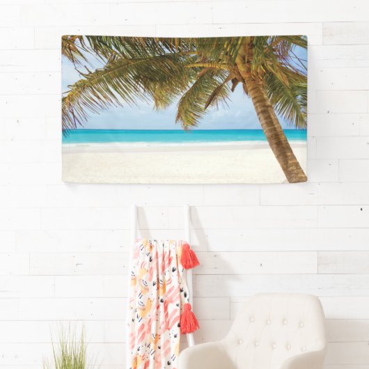 Der tropische Strand Banner (Insitu)