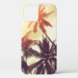 Der tropische Strand mit Palmenblättern Case-Mate iPhone Hülle