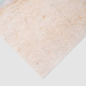 Der tropische Strand mit Wasserfarbe Seidenpapier (Ausschnitt)