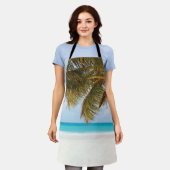 Der tropische Strand Schürze (Getragen)