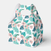 Der tropische Strand von Floral wird meine Brautju Geschenkschachtel (Rückseite)