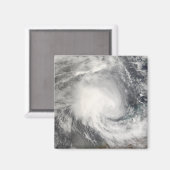 Der tropische Zyklon Nicholas nähert sich Australi Magnet (Vorderseite/Rückseite)